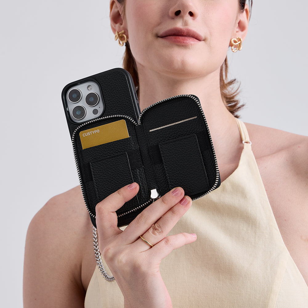 Custype Wallet Phone Cases with Card Holder for iPhone & Samsung Custype Wallet Phone Cases with Card Holder for iPhone & Samsung