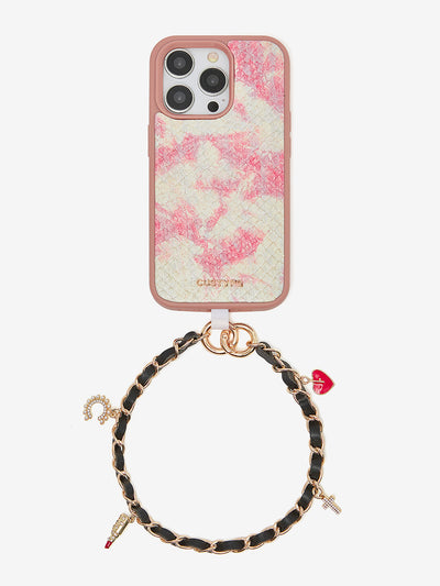 Stunning Phone Case Wrist Strap with Double Ring