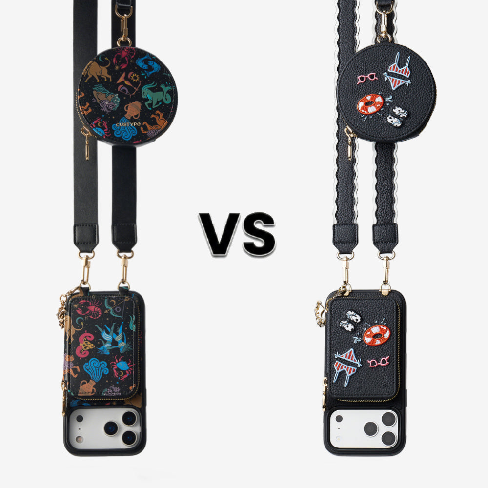 Print vs Embroidery Phone Case