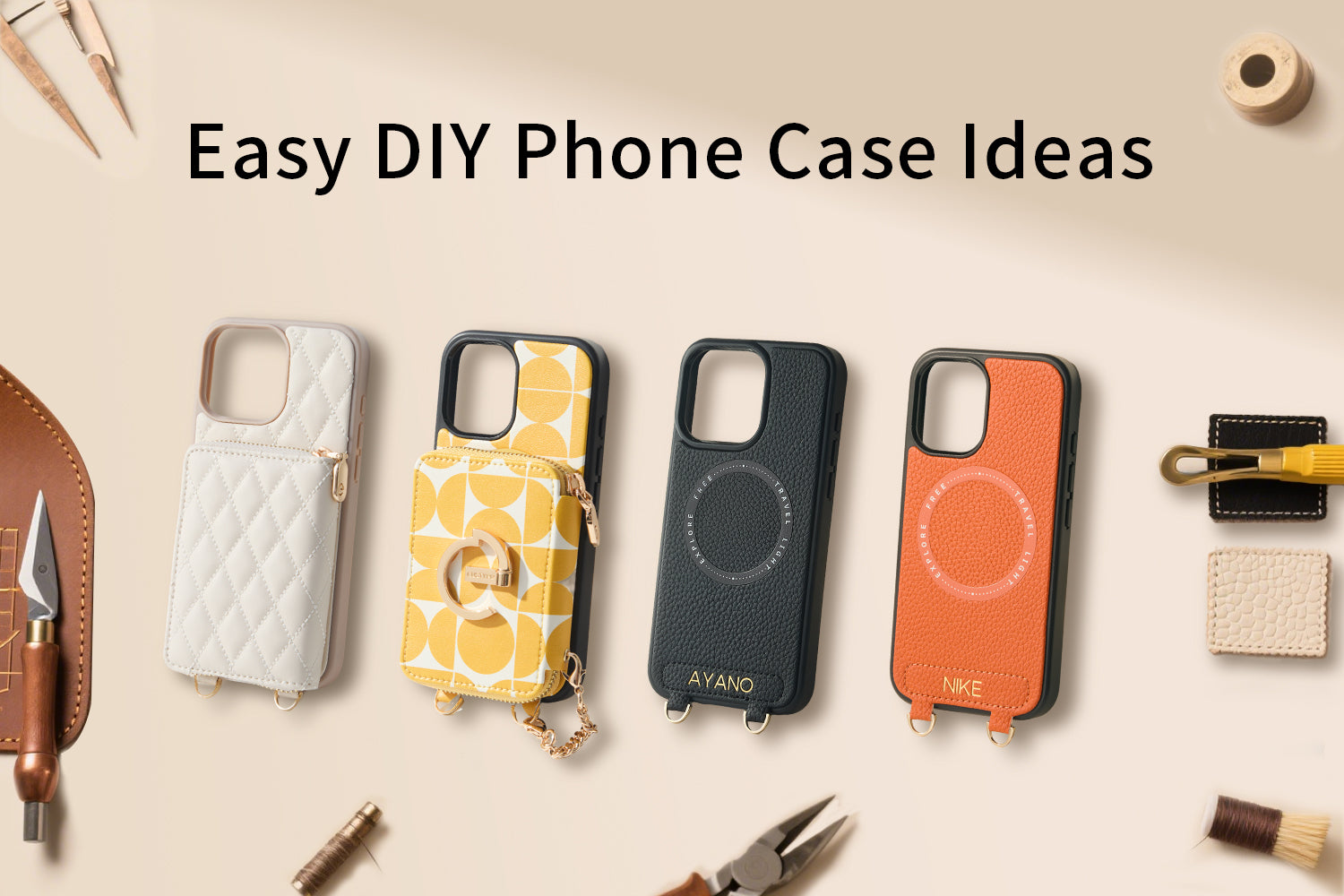 Custype personal phone case
