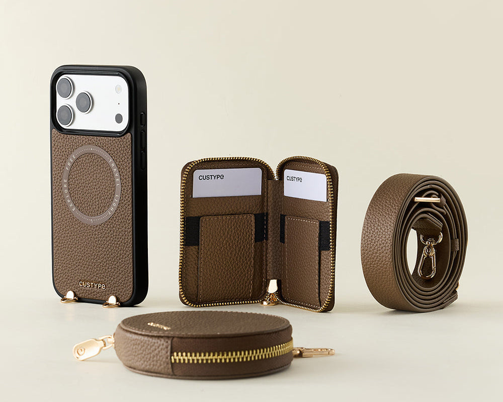 iPhone 18 Pro Max MagSafe Case with Crossbody Strap & Pouch