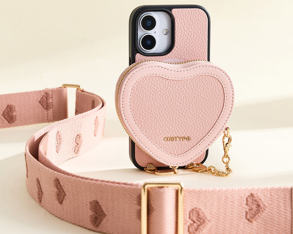 Custype iPhone 18 Pro crossbody wallet case with card holder and MagSafe compatibility