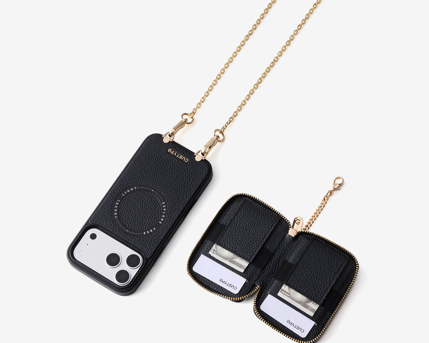 Custype MagSafe crossbody case with card holder