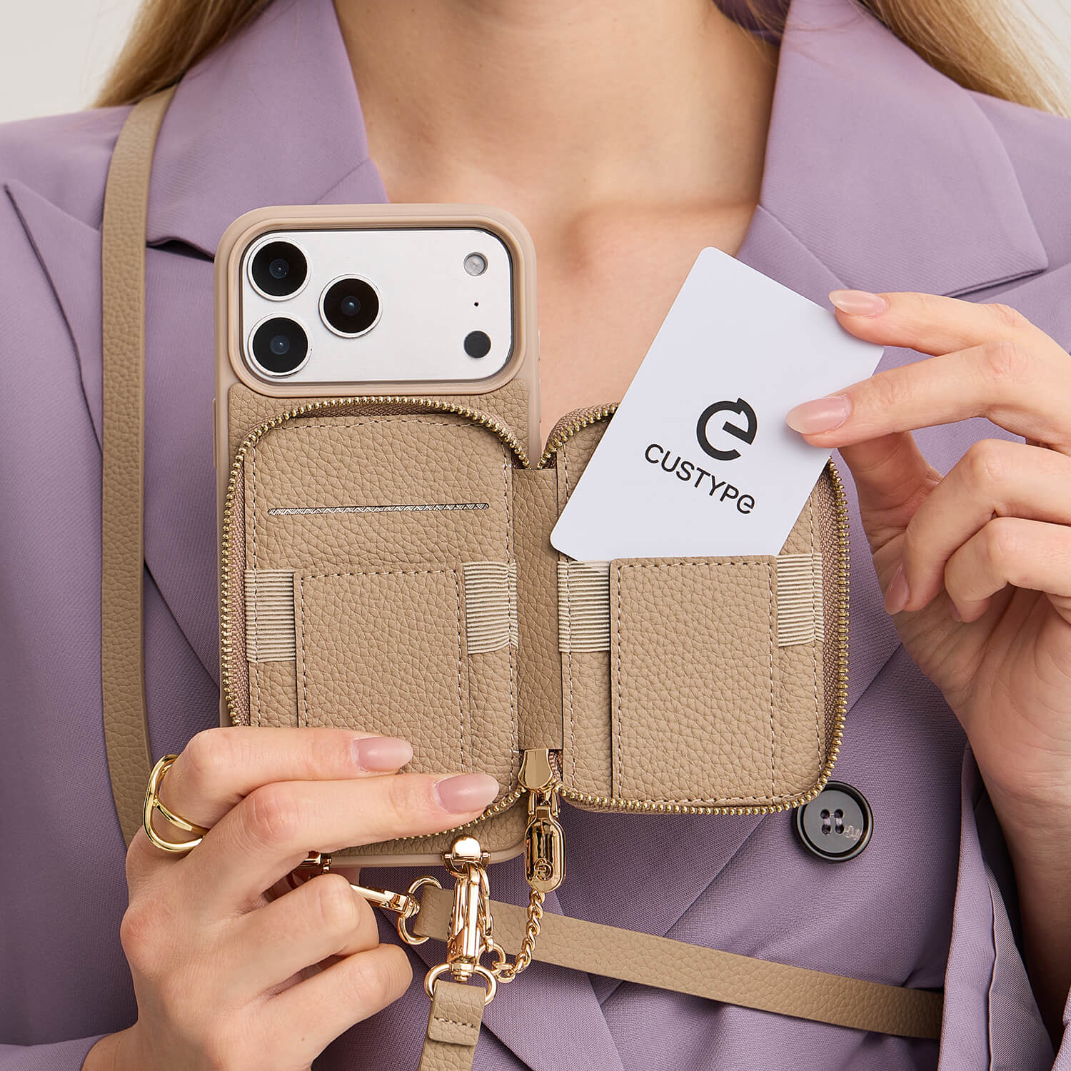 How a Leather Phone Case with a Strap Mirrors Your Professional Approach?