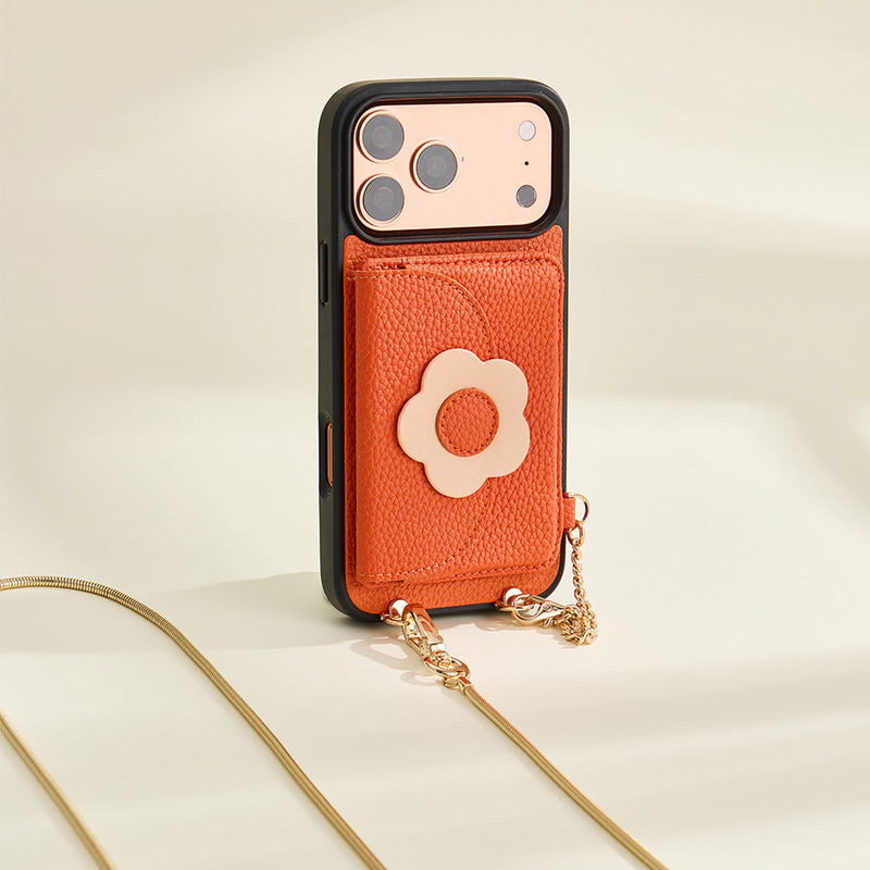 Custype iPhone 18 Pro crossbody wallet case with card holder and MagSafe compatibility