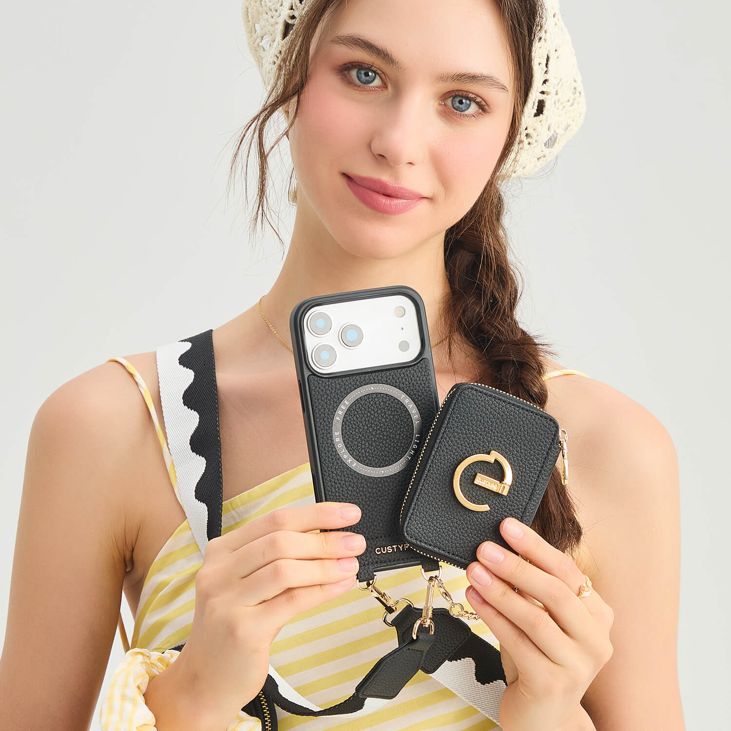 MagSafe iPhone Case with Strap - Custype