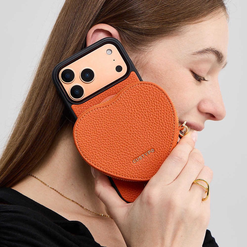 Custype Crossbody Phone Case for iPhone & Samsung with wallet & strap