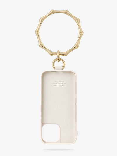 bangle wallet phone cover case pouch beige-1