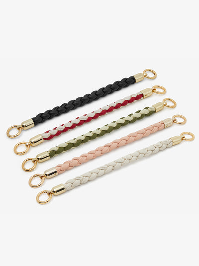 Double Ring Braided Phone Case Wrist Strap