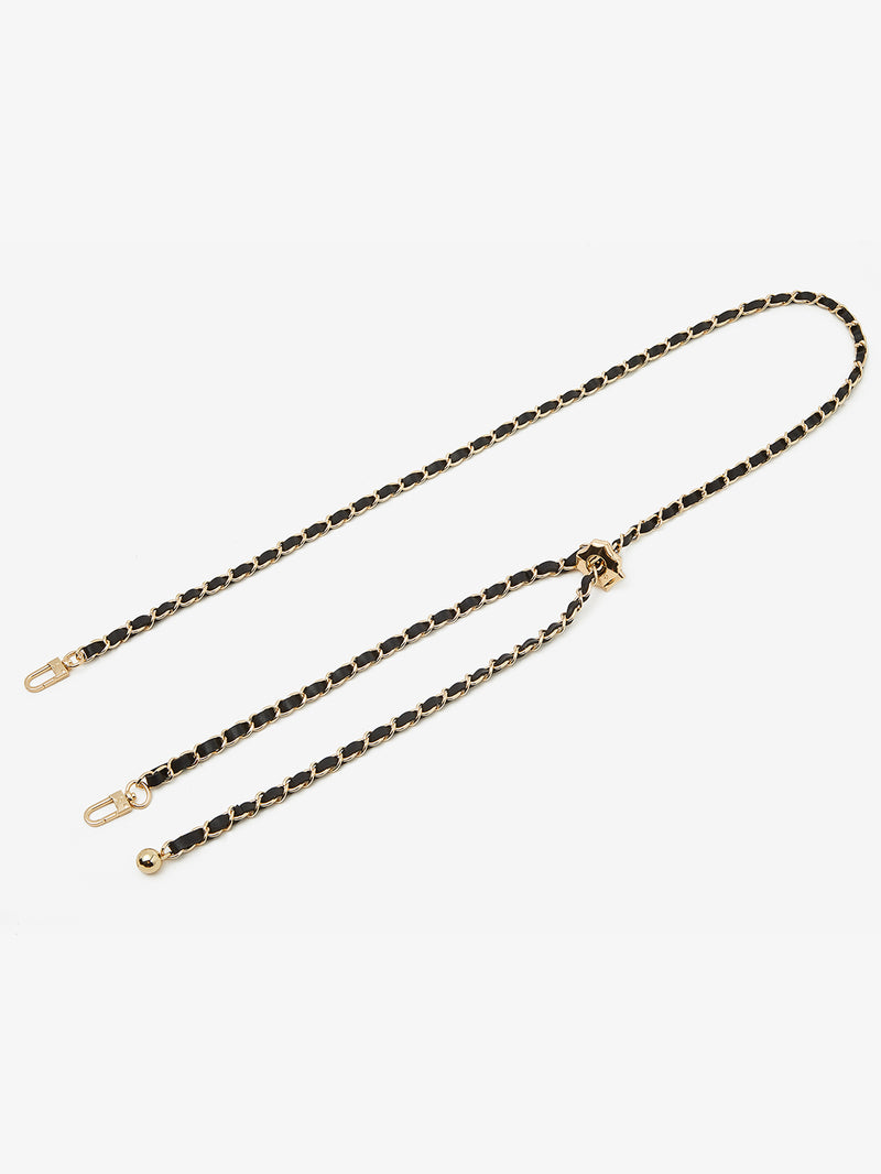 Custype LuxeCharm- Triangle Argyle Phone Case with Adjustable Chain Strap