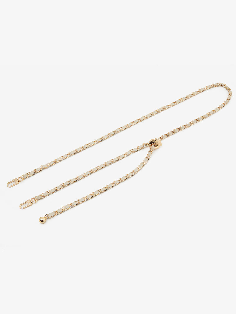 Custype Trendy Chain Strap channel style crossbody strap