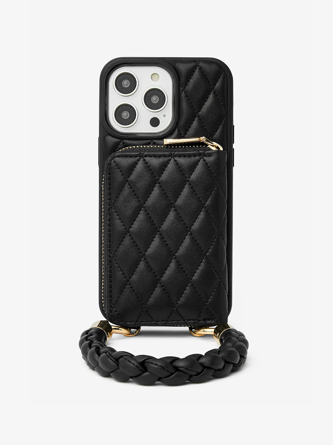 Custype wallet phone case with wrist strap with kickstand iphone cover
