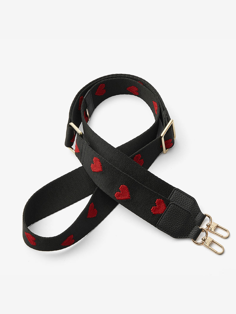 phone cover with wrist strap Black
