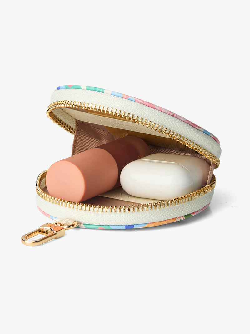 circle coin pouch
