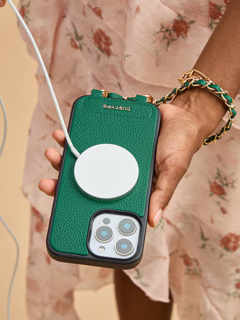 Minimal Style Kit- Magnetic Phone Case with Elegant Wristlet-Mobile Phone Cases-WRISTBAND & PHONE POUCH-Custype