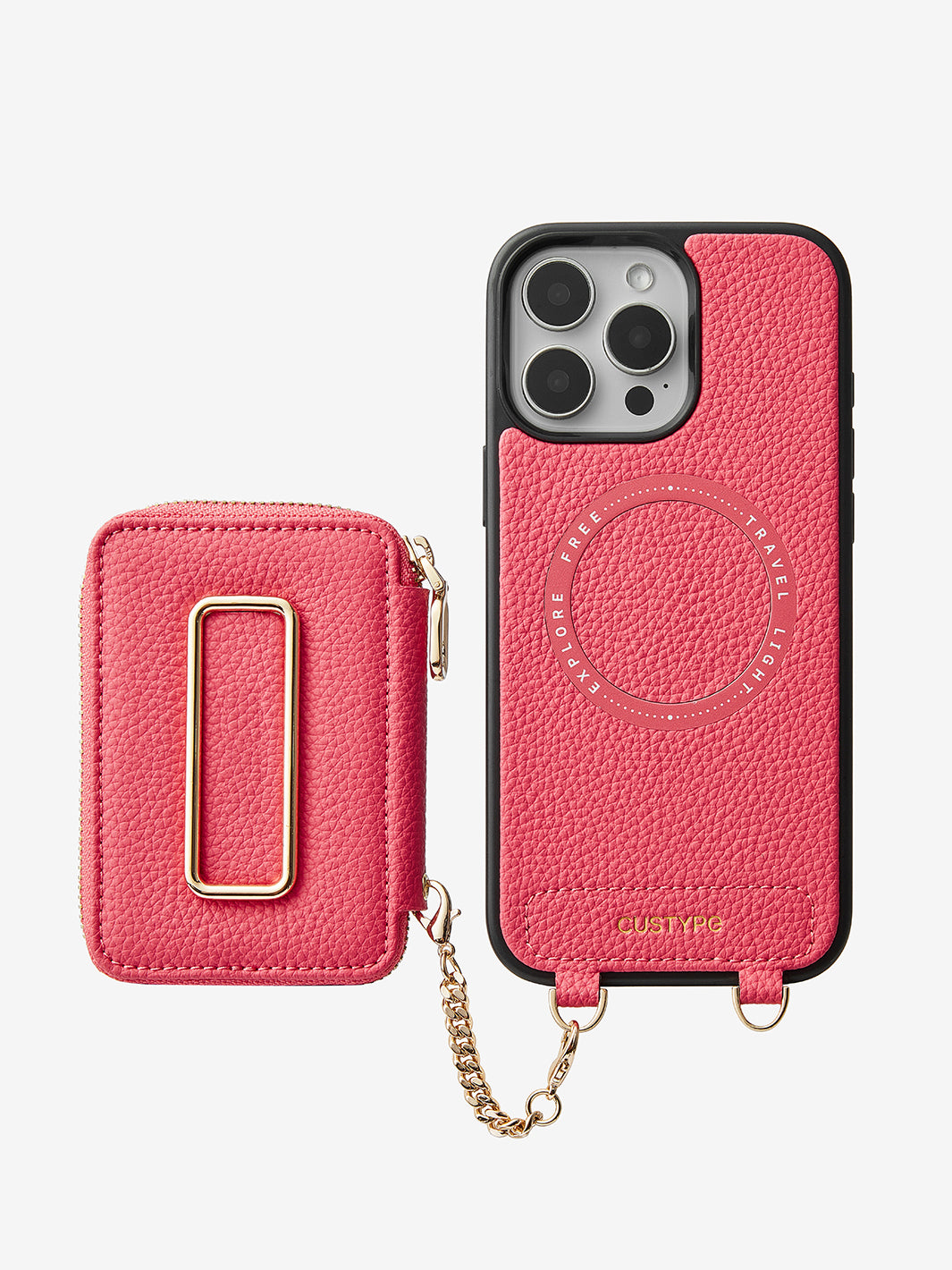 Original Design Set- Square Stand Detachable Wallet Phone Case-Mobile Phone Cases-PHONE CASE & WIRELESS CHARGING-Custype