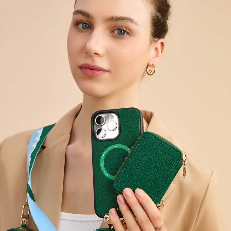 magnetic wallet phone case

