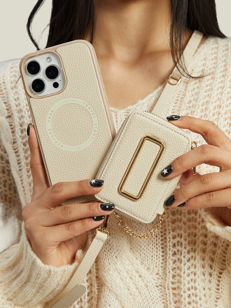 phone case with card holder magsafe cover iPhone 15 Pro Max
