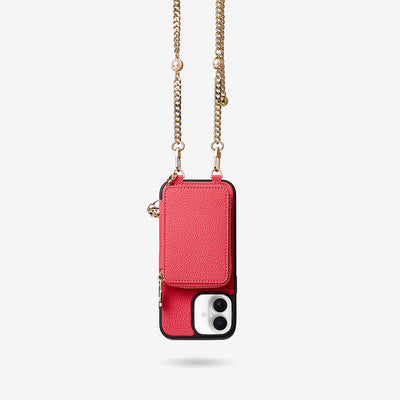 Candy Chain Assembly- Pearl Chain Purse iPhone Case Supporting Magsafe