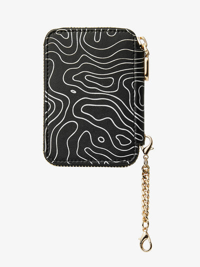 Print Style Trend- Luxury Lanyard Phone Case with Magsafe Wallet & Circle Pouch