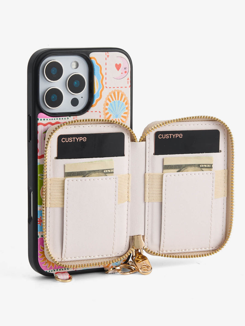 mobile cover with wallet iphone 14