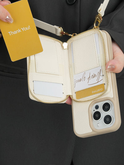 Economical Kit- Wireless Charging Phone Case Detachable Wallet Set