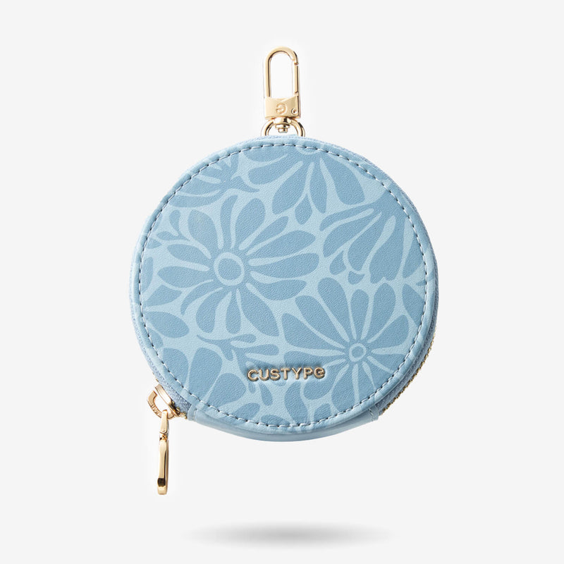 round zipper pouch
