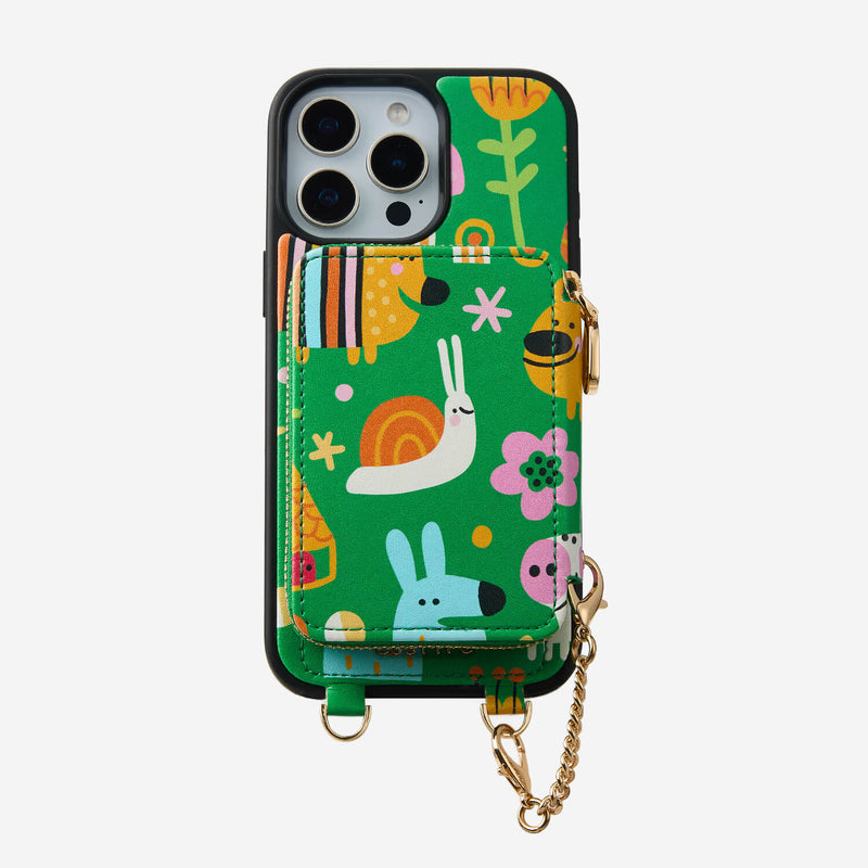 phone case with magnetic wallet