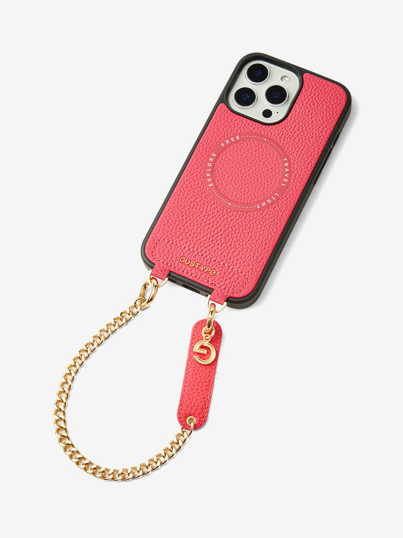 Minimal Style Kit- Personalised Wristlet Magnetic iPhone Case-Mobile Phone Cases-WRISTBAND & PHONE POUCH-Black-iPhone 16 Pro Max-Custype