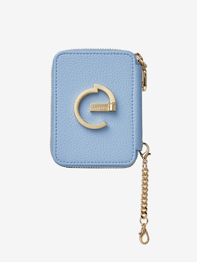 phone case with card holder Blue