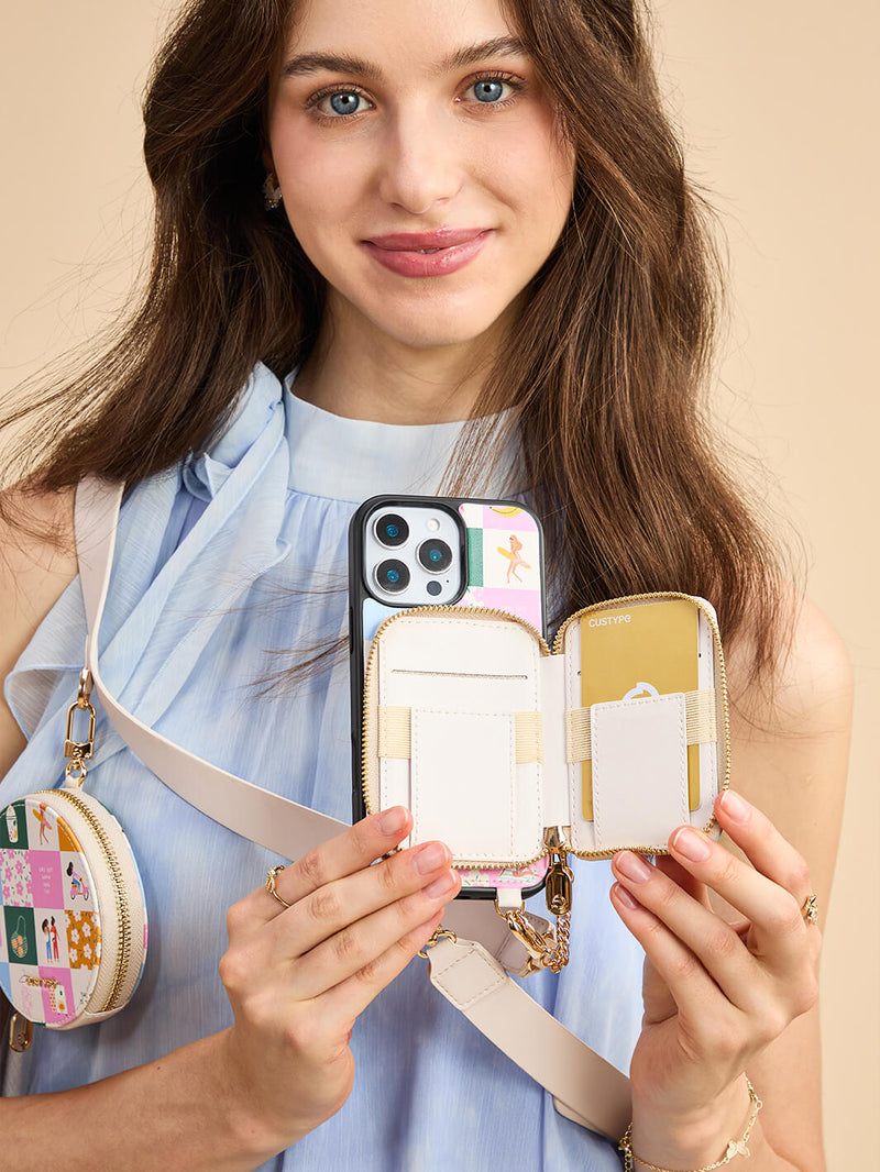 phone case with wallet on back