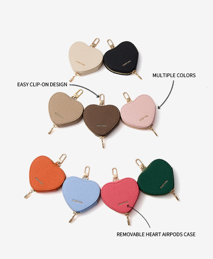 Heart Airpod Pouch Features