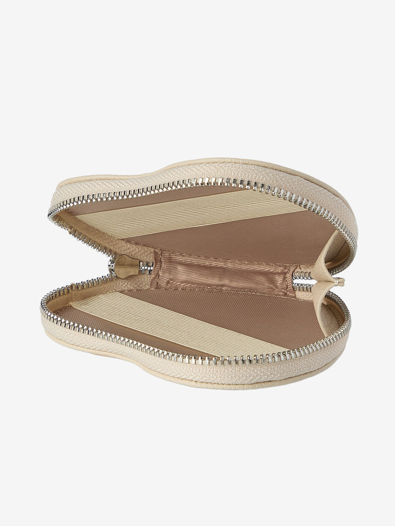 Silver Edge Kit- Detachable Heart Pouch-Mobile Phone Accessories-AIRPODS & LIPSTICK POUCH-Peach Pink-Custype