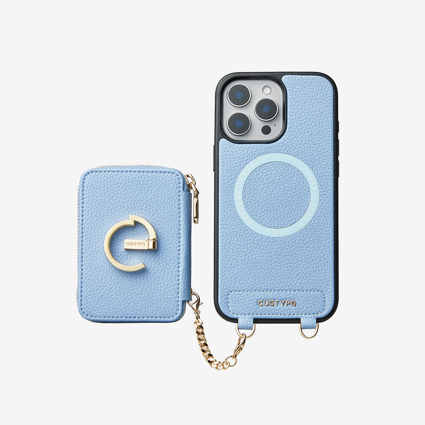 Original Design Set- Wireless Charging Phone Case With Detachable Wallet-Mobile Phone Cases-Custype