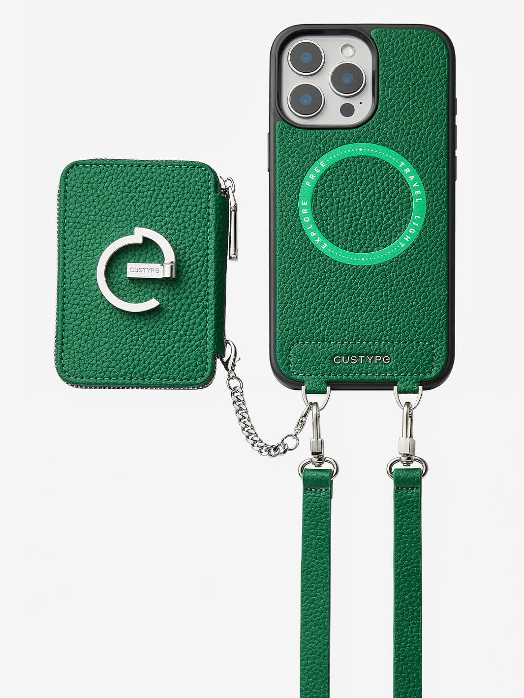 MagSafe対応iPhone 15 Proケース：完璧なモジュラークロスボディ