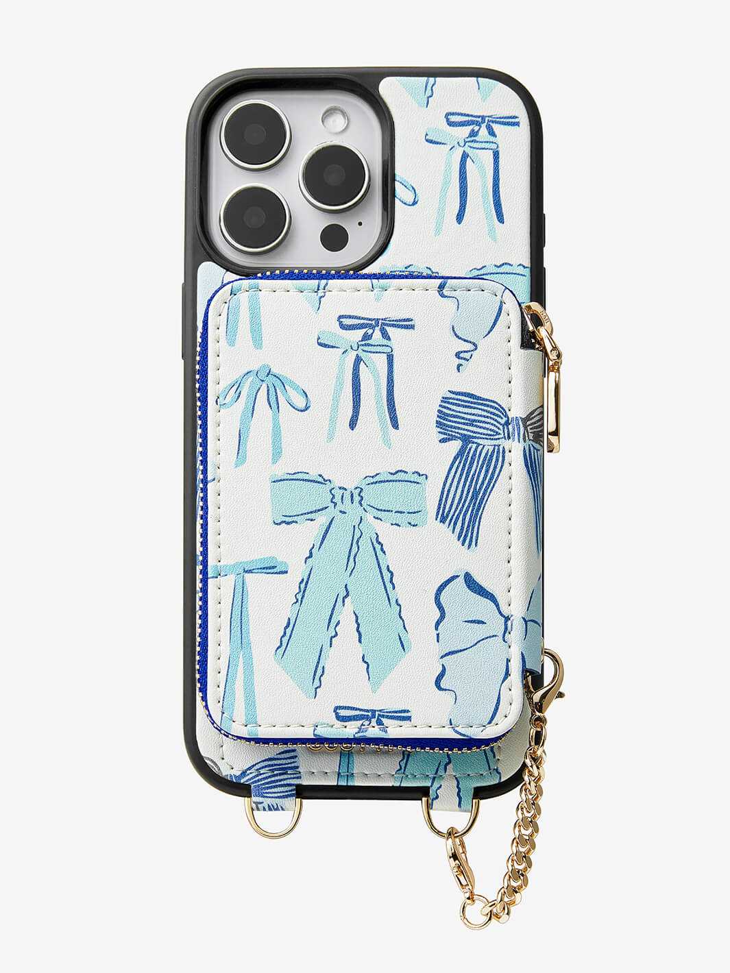 Print Style Trend- Luxury Lanyard Phone Case with Magsafe Wallet & Circle Pouch