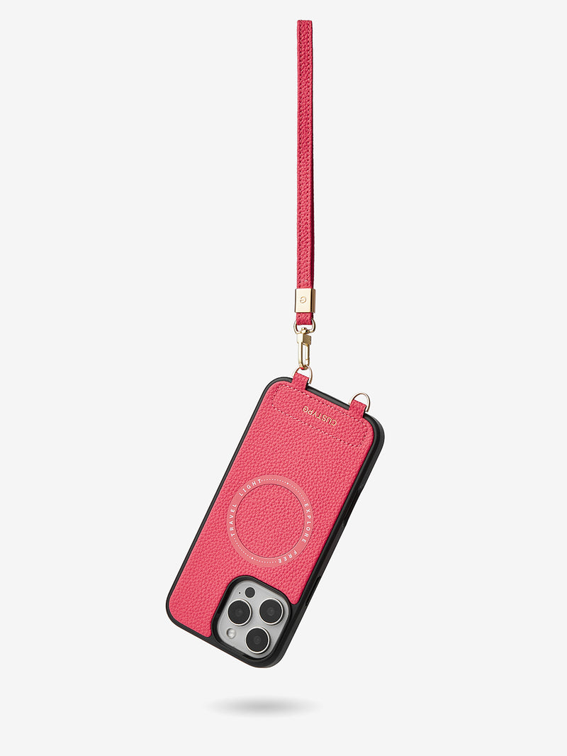 Pink custom cell phone case