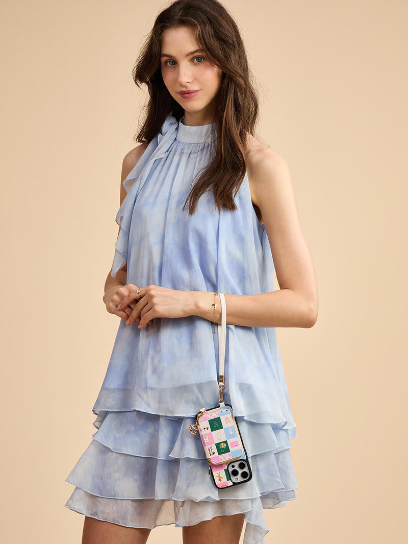 phone case with wrist strap 