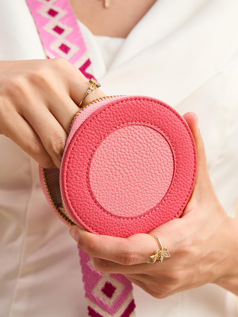 phone accessories phone cover with strap pink
