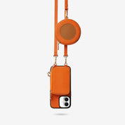 crossbody phone strap Orange

