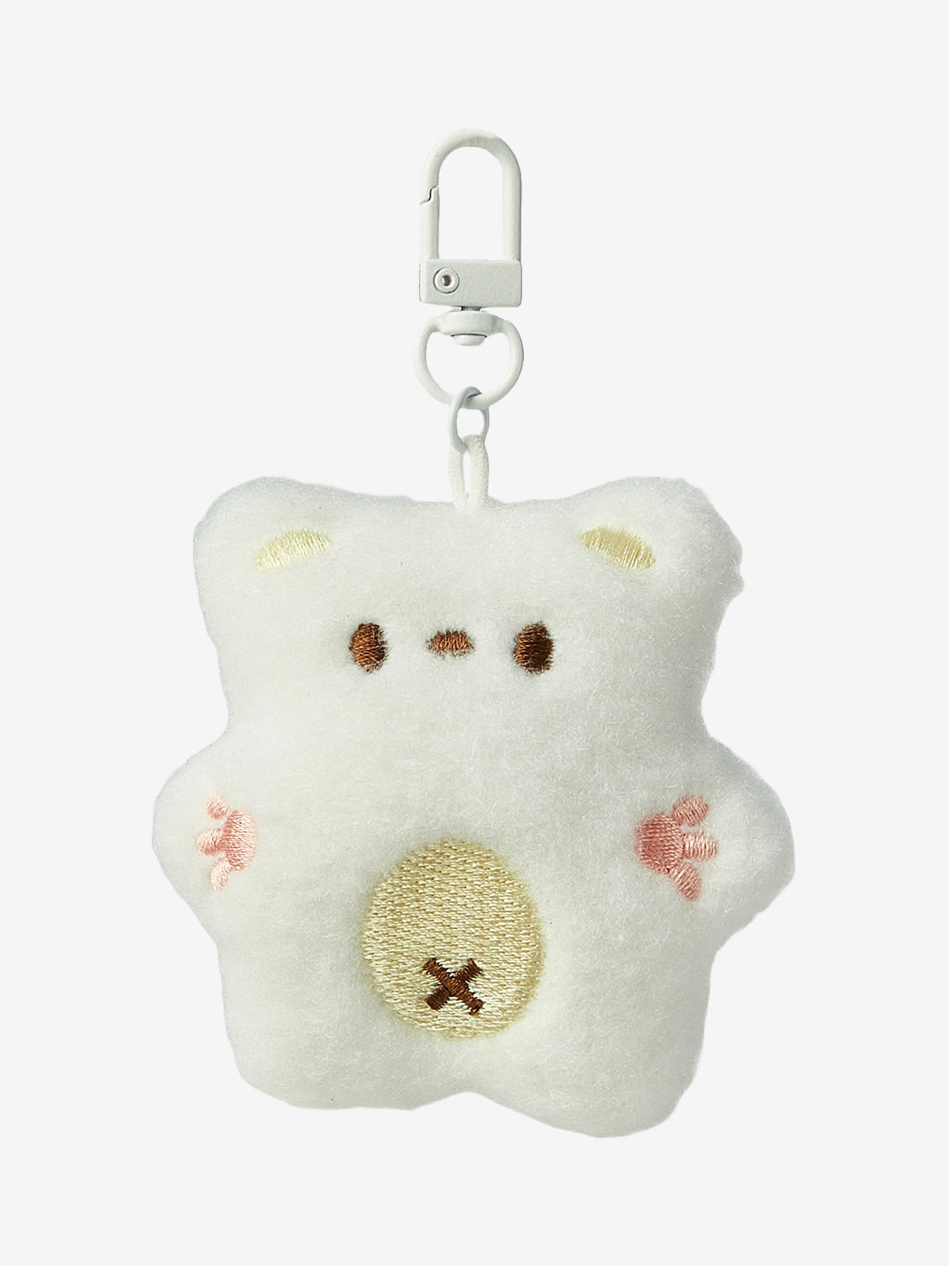 Ornament- Playful Phone Pendant Accessories-Mobile Phone Accessories-METAL HOOK & MICROFIBER LEATHER-Plush Dolls-Custype