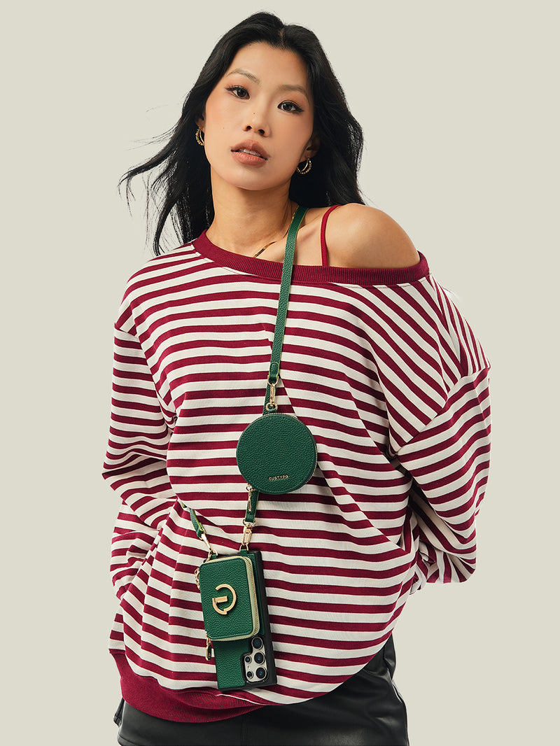 Original Design Set- Samsung Galaxy Wireless Charging Phone Case Round Pouch Set-Mobile Phone Cases-Custype