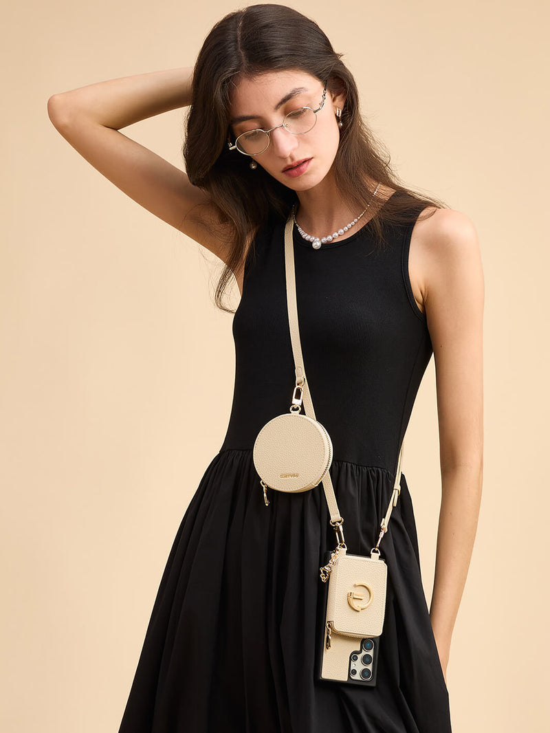 Original Design Set- Samsung Galaxy Magsafe Phone Case With Round Pouch Set-Custype