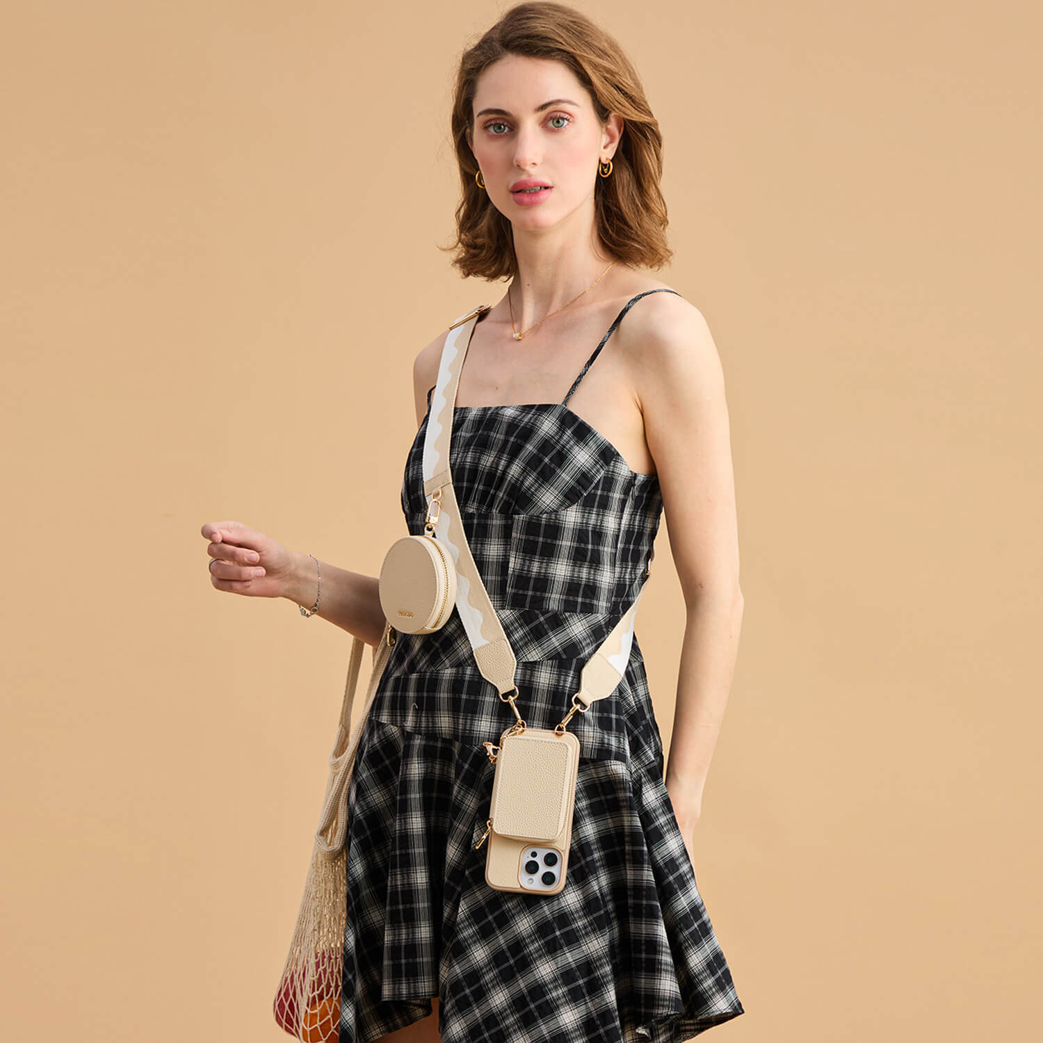 ぽぽ様☆CUSTYPE ブラック シルバー金具 iPhone17ケース セット ぽぽ様☆CUSTYPE ブラック シルバー金具 iPhone17ケース セット ぽぽ様