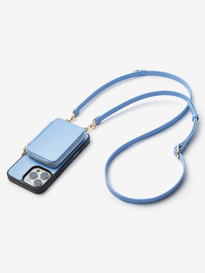 phone case with crossbody strap Blue

