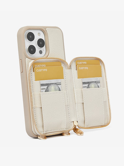 ZipPouch- E-stand Wallet Phone Case