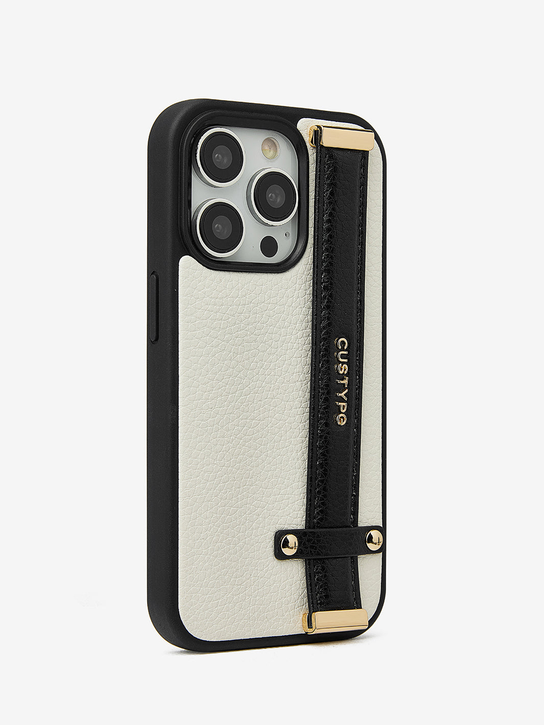 Custype レザー iPhone 16 ケース ストラップとカードホルダー付き