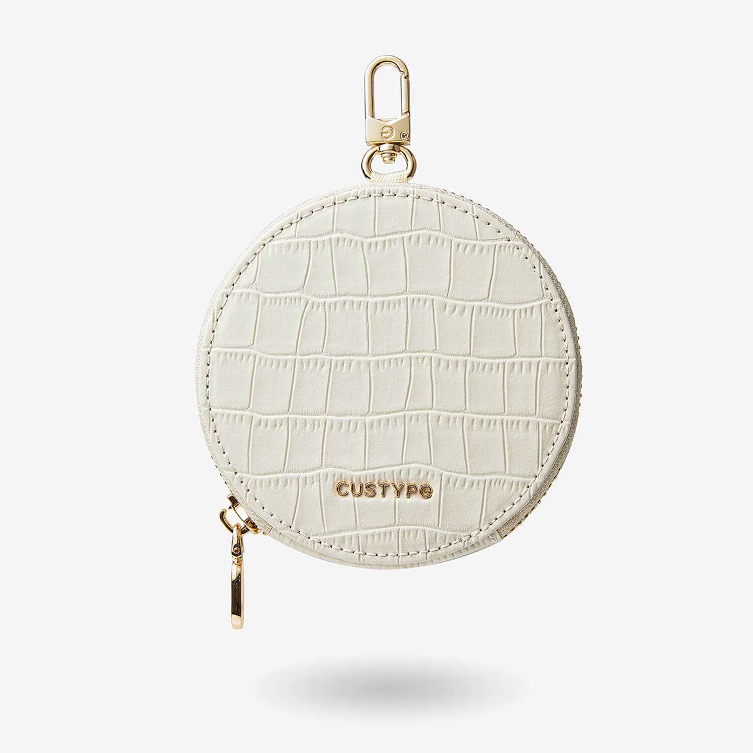 Crocodile Design Set- Classic Round Pouch-Mobile Phone Accessories-AIRPODS & LIPSTICK POUCH-Green-Custype