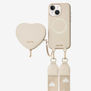 Mobile Phone Cases-Beige-iPhone 15 Plus