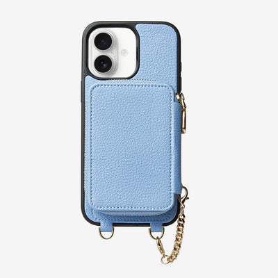 Unique Design Set- Wireless Charging Phone Case With Detachable Wallet-Mobile Phone Cases-DETACHABLE WALLET & WIRELESS CHARGING-Blue-iPhone 16 Plus-Custype